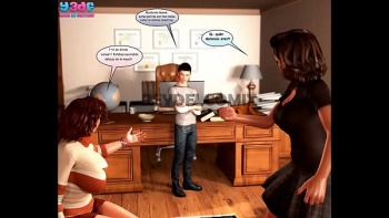 Порно комиксы Ким 5...